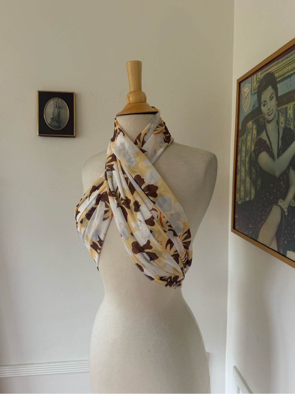 Floral Scarf Wrap